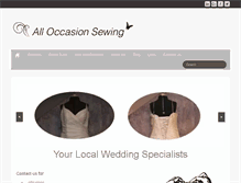 Tablet Screenshot of alloccasionsewing.com